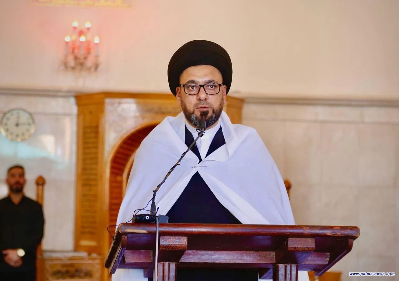 خطيب مسجد الكوفة يدعوا لضرورة الابتعاد عن البدع والممارسات الخاطئة بعاشوراء